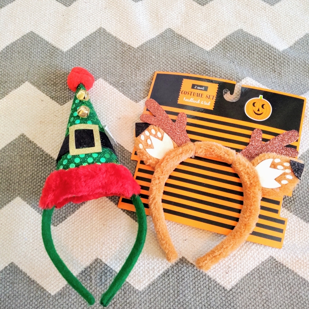 Bundle 2 Holiday Headbands